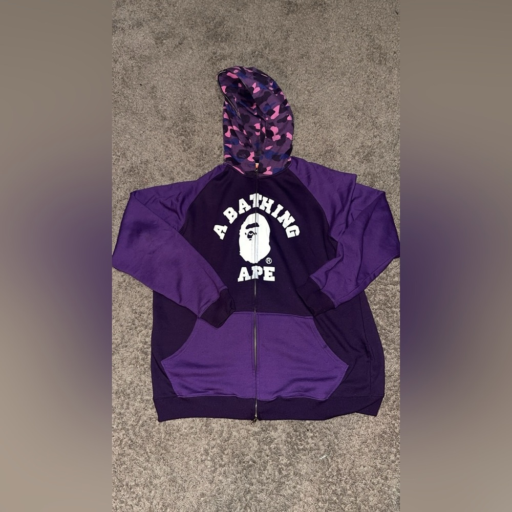 A Bathing Ape College Hoodie